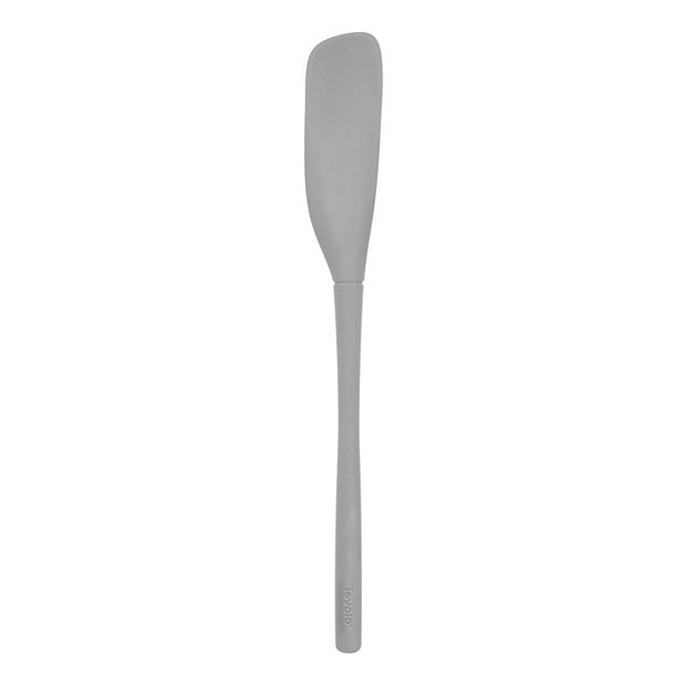 Tovolo Flex-Core Long-Handled Silicone Jar Scraper Spatula, Stainless Steel  Handle, Heat-Resistant Silicone Head With Curved Front For Scooping &  Scraping, Dishwasher-Safe & BPA-Free