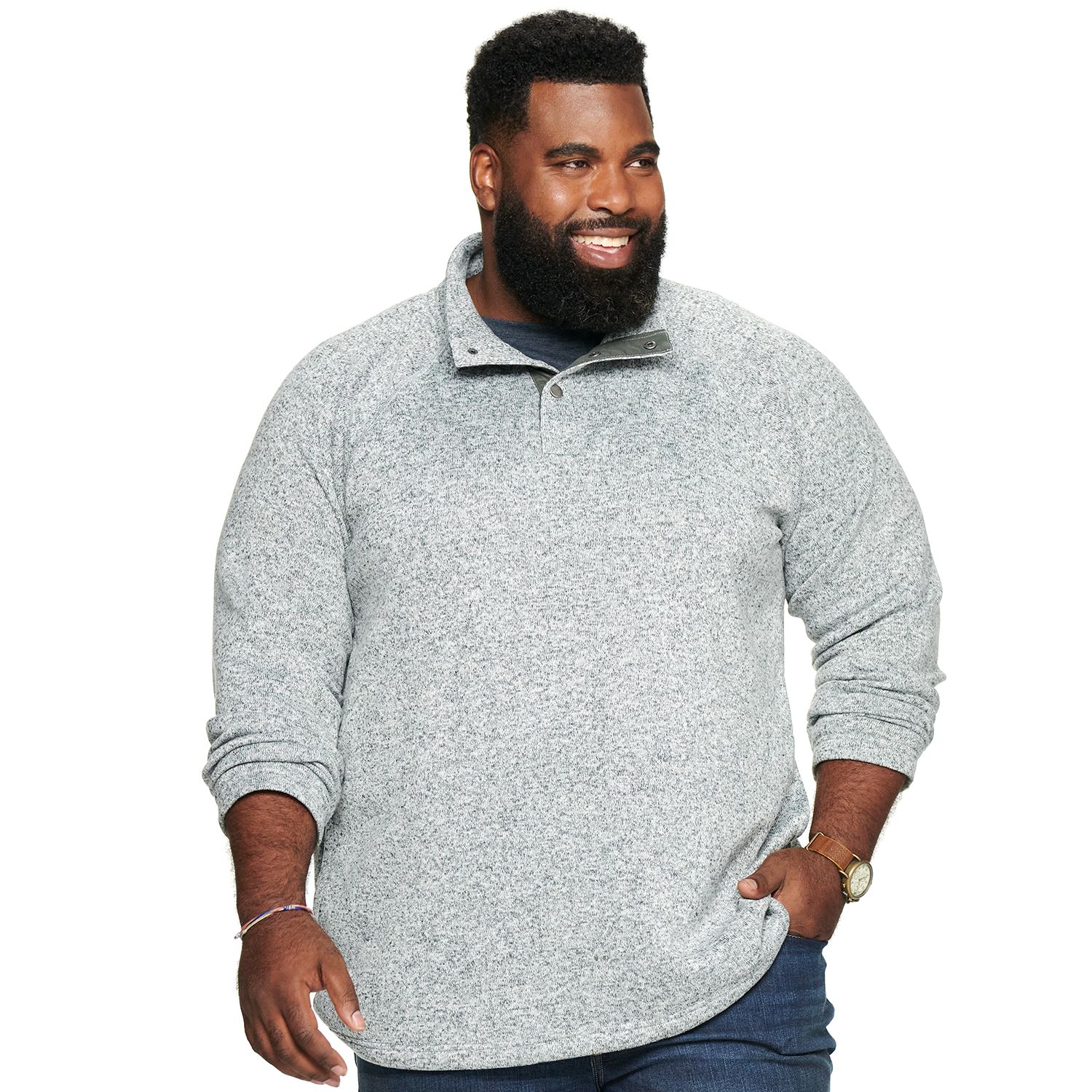 kohls big and tall sweaters