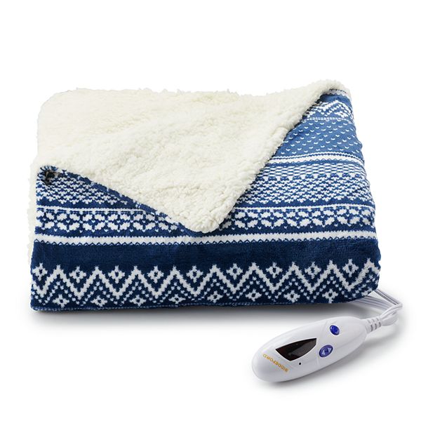 Heated throw blanket kohls hot sale