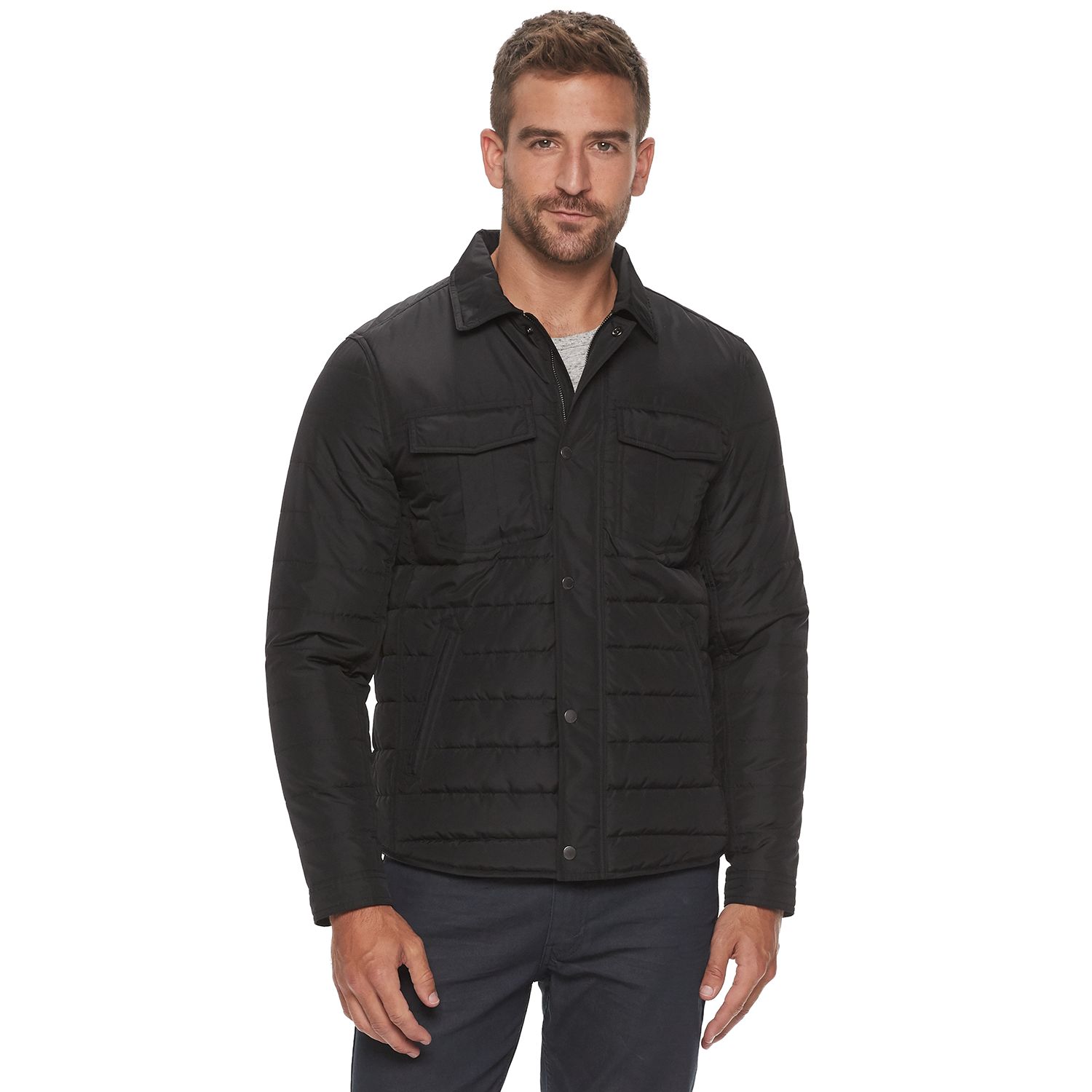 kohls quilted jacket
