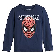 Boys Graphic T Shirts Kids Spider Man Tops Tees Tops - 