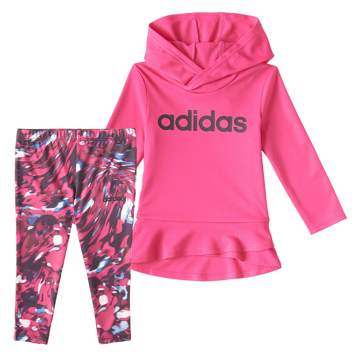 adidas leggings and hoodie set