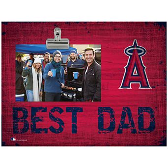 Los Angeles Angels of Anaheim "Best Dad" Clip Photo Frame
