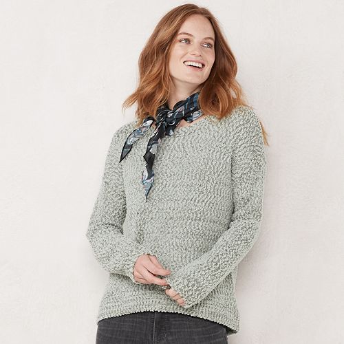 Women's LC Lauren Conrad Puff Sleeve Sweater