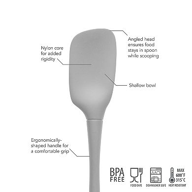 Tovolo Flex-Core All Silicone Spoonula 