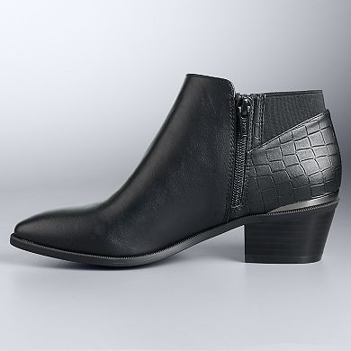 Simply Vera Vera Wang Danna Women's Ankle Boots