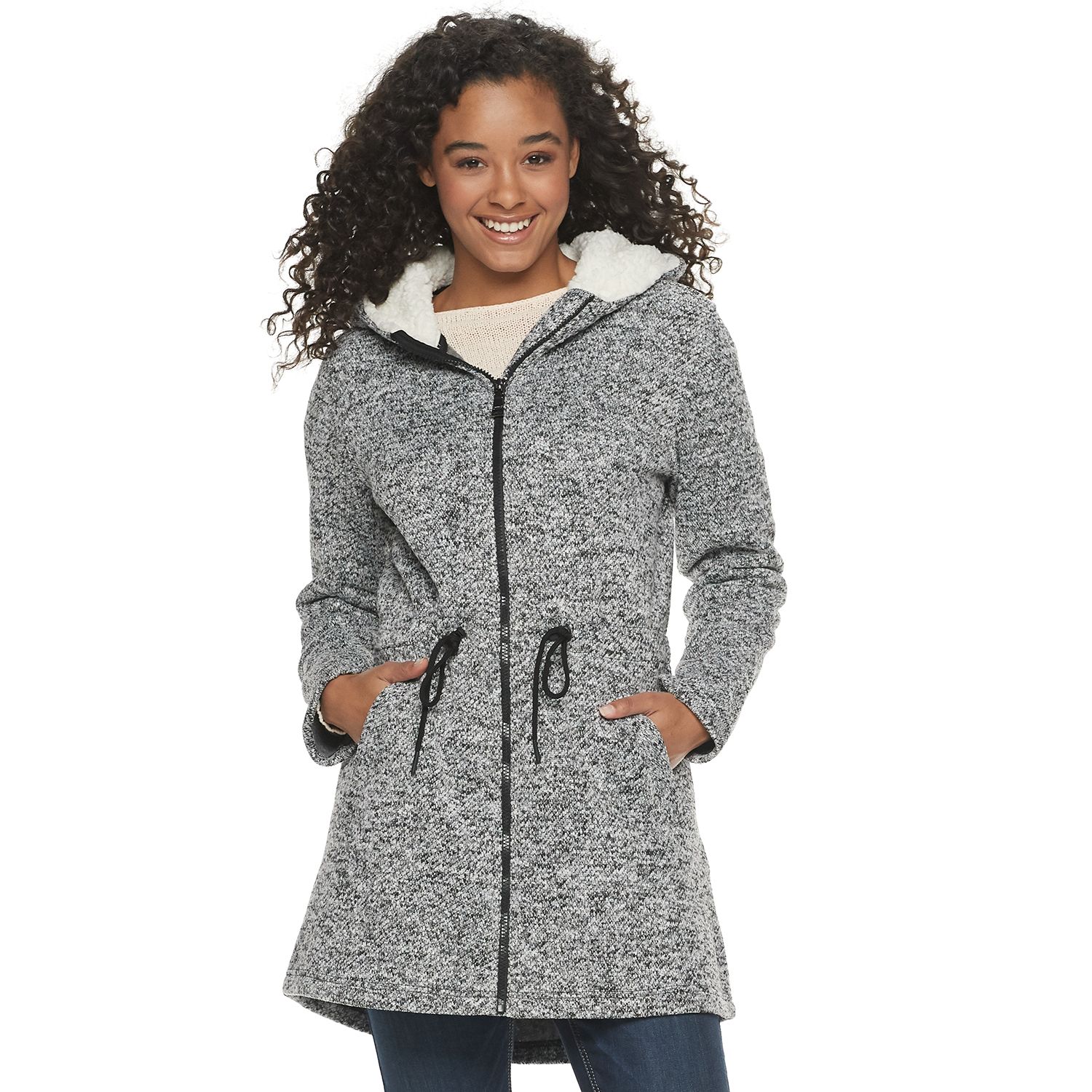 kohls hooded jacket