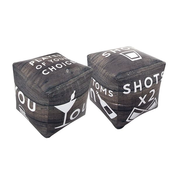 Wembley Game Inflatable Drinking Dice 2 Pack