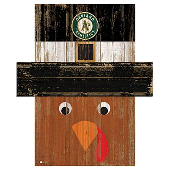 Oakland Athletics Turkey Head