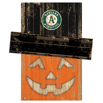 Oakland Athletics Pumpkin Head