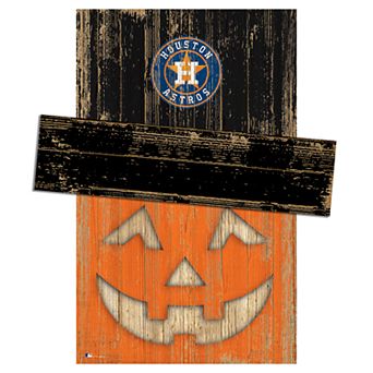 Houston Astros Pumpkin Head