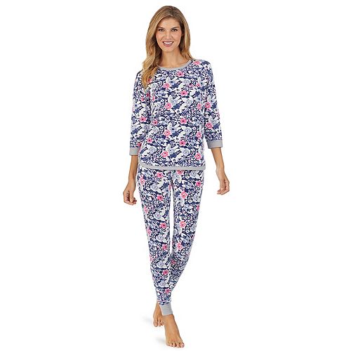 Women's Cuddl Duds Sweater Knit Pajama Set