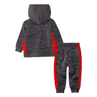 Toddler Boy Nike 2 Piece Therma Fleece Zip Hoodie and Jogger Pants Set