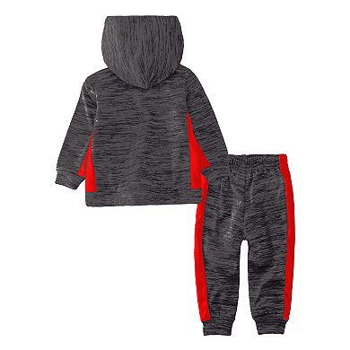 Toddler Boy Nike 2-Piece Therma Fleece Zip Hoodie and Jogger Pants Set