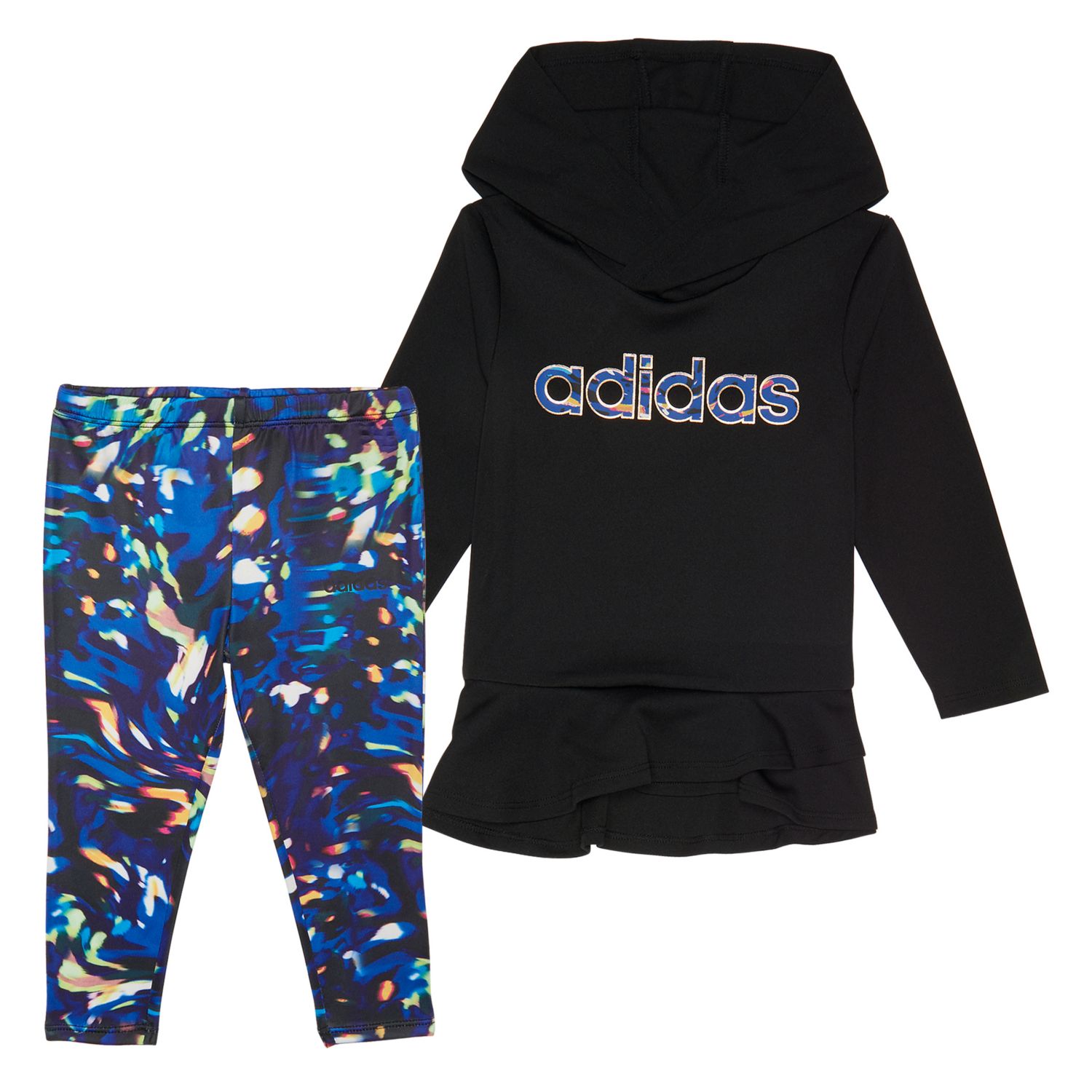 adidas leggings and hoodie set