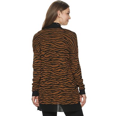 Women's Apt. 9® Animal Print Cardigan