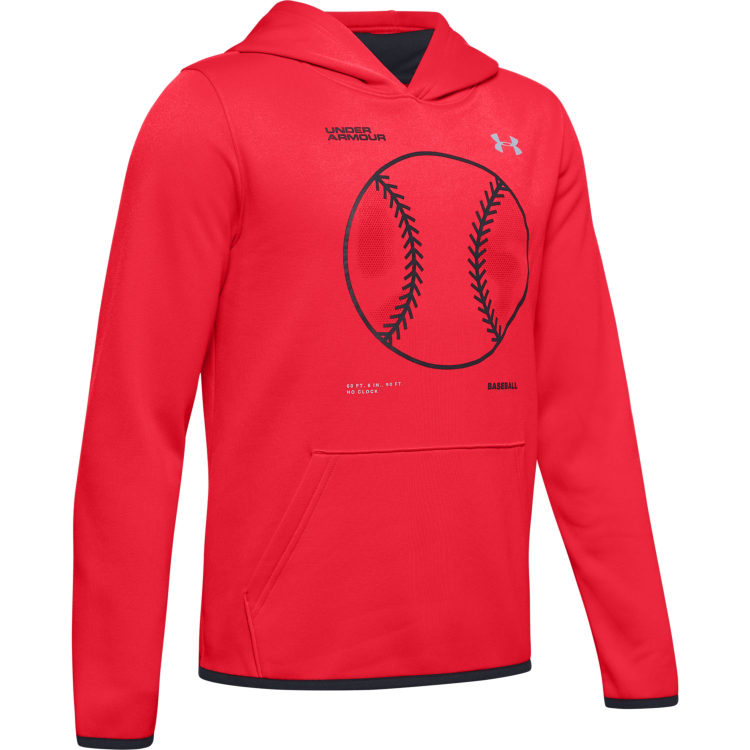 under armour baseball logo hoodie