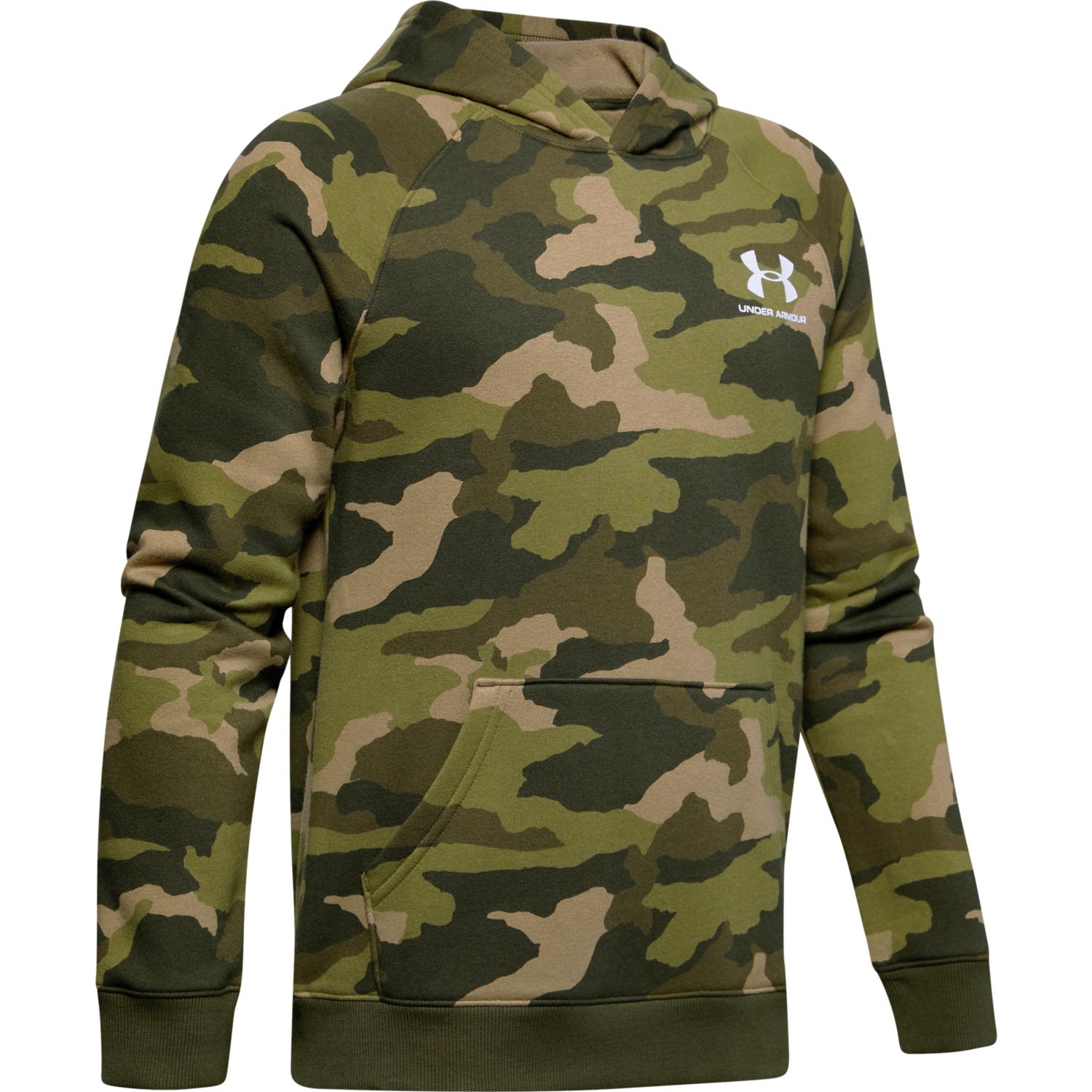 under armour fleece camo hoodie