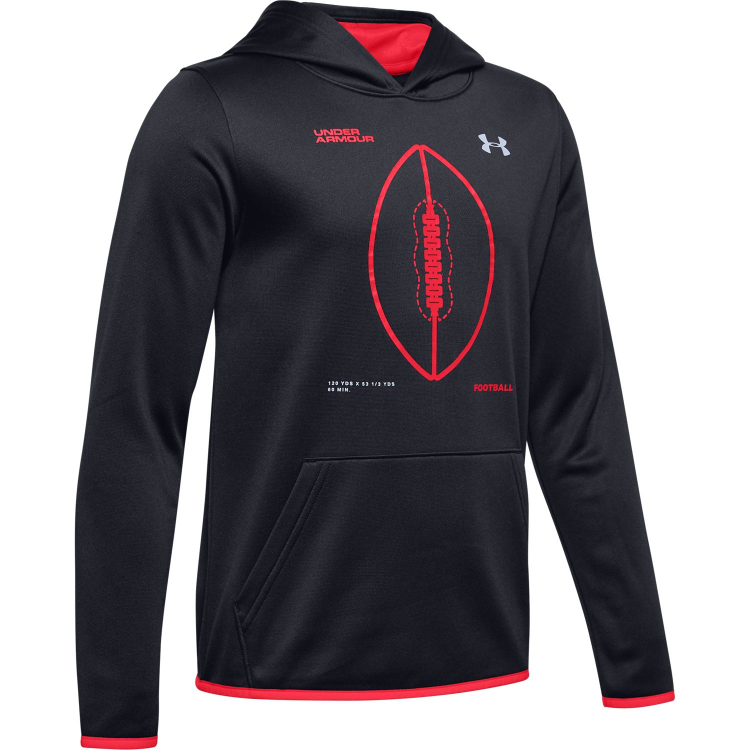 under armour football hoodie