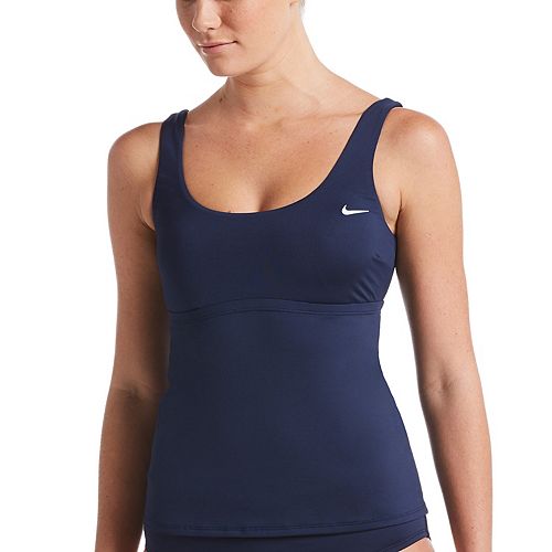 Women's Nike Essential Scoopneck Tankini Top