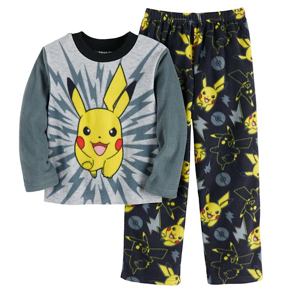 atoom Mona Lisa Flikkeren Boys 4-10 Pokemon Pikachu Coming At You 2-Piece Pajama Set