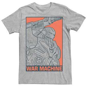 Men's Marvel Avengers Endgame War Machine Tee