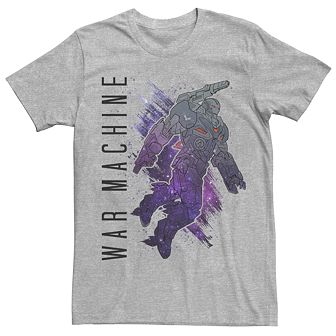 Men's Marvel Avengers Pop War Machine Painted Tee