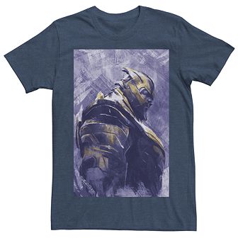 Men's Marvel Avengers Endgame Thanos Paint Tee