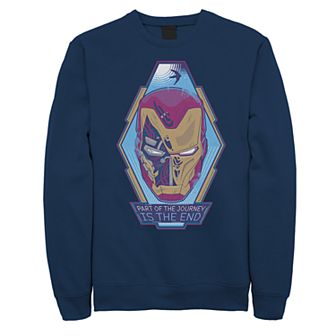 Men's Marvel Avengers Endgame Iron Man The End Fleece Top
