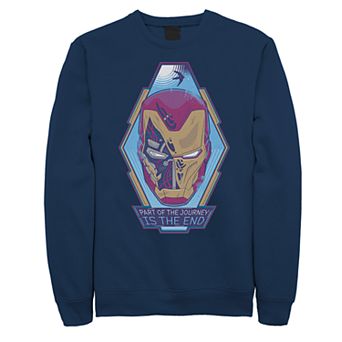 Men's Marvel Avengers Endgame Iron Man The End Fleece Top
