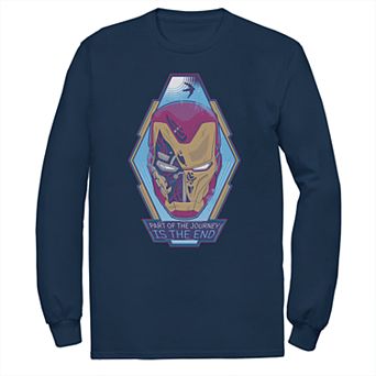 Men's Marvel Avengers Endgame Iron Man The End Long Sleeve Tee