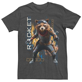 Men's Marvel Avengers Endgame Rocket Motion Tee