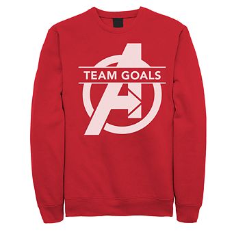 Men's Marvel Avengers Endgame Team Goals Fleece Top