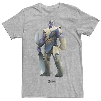 Men's Marvel Avengers Endgame Thanos Paint Tee