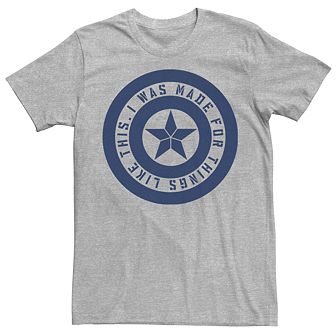 Men's Marvel Avengers Shield Inspiration Tee