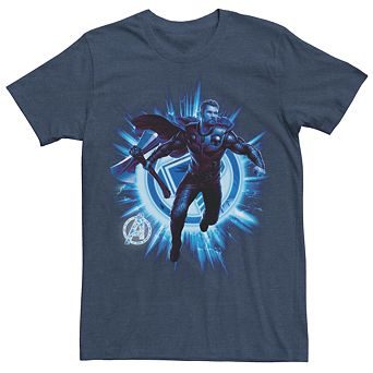 Men's Marvel Avengers Endgame Thor Lightning Tee