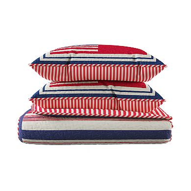 Portsmouth Home Americana Quilt Set