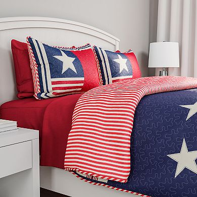 Portsmouth Home Americana Quilt Set