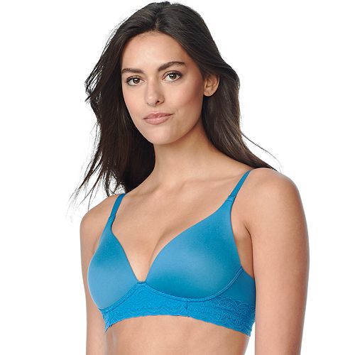 Warner's Bras Cloud 9 Wire Free Lace Band Contour Bra RO5691A