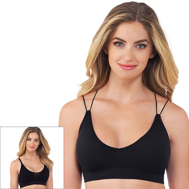 Lily of France 2-pack Seamless Wire Free Bralette 2171941