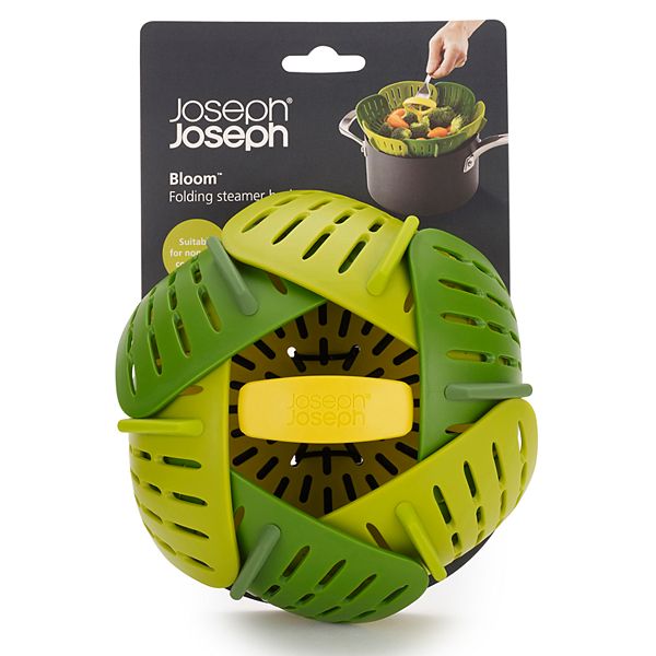 Joseph-Joseph Bloom Folding Green Steamer Basket