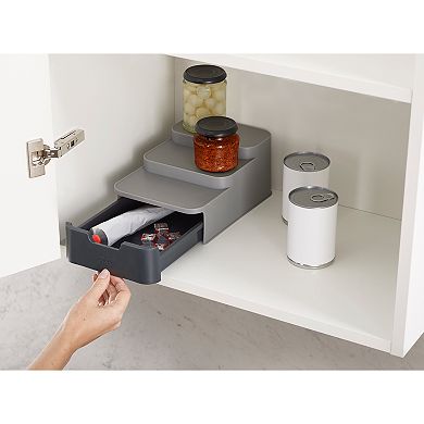 Joseph Joseph Cupboard Store Compact Tiered Organizer