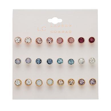 LC Lauren Conrad Nickel Free Stud Earring Set