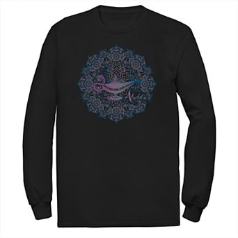 Disney's Aladdin Men's Genie Lamp Long Sleeve Graphic Tee