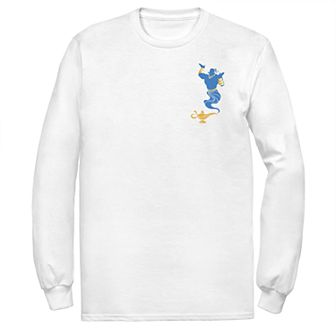Disney's Aladdin Men's The Genie Long Sleeve Graphic Tee