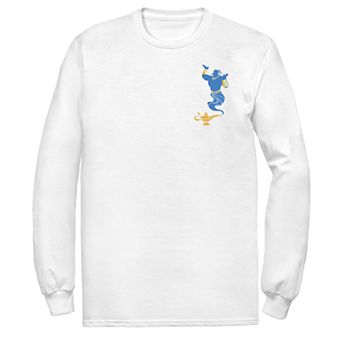 Disney's Aladdin Men's The Genie Long Sleeve Graphic Tee
