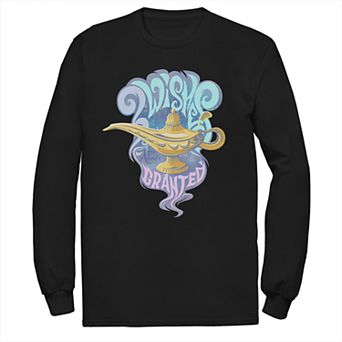 Disney's Aladdin Men's Genie Lamp Long Sleeve Graphic Tee