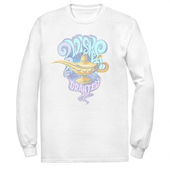 Disney's Aladdin Men's Genie Lamp Long Sleeve Graphic Tee