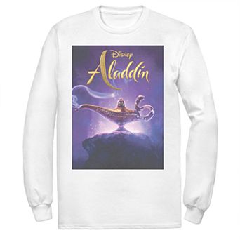 Disney's Aladdin Men's Lamp Poster Long Sleeve Graphic Tee
