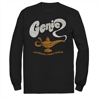 Disney's Aladdin Men's Genie Lamp Long Sleeve Graphic Tee